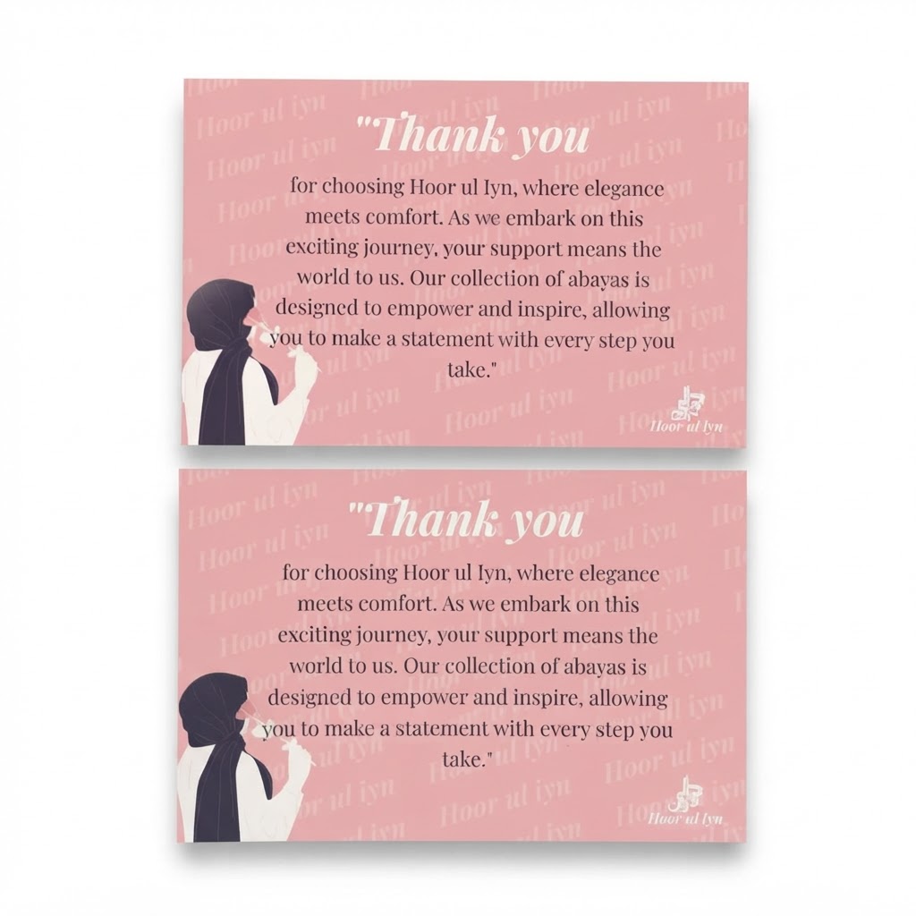 Thank you cards